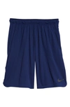 Nike Men's Dry Training 9" Shorts In Blue Void/ Black