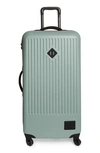 HERSCHEL SUPPLY CO LARGE TRADE WHEELED PACKING CASE - GREEN,10334-01898-OS