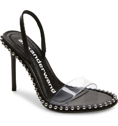 Alexander Wang Nova Studded Sandal In Black