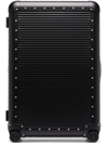 Fpm - Fabbrica Pelletterie Milano Black Bank Spinner 76 Check-in Suitcase In Black