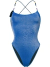 ANJUNA Elba contrast strap swimsuit,ELBA1812941505