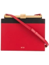 N°21 Nº21 MINI SHOULDER BAG - RED,N02040NPO00412937240