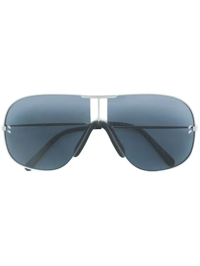 Stella Mccartney Aviator Styled Sunglasses In Blue