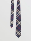 BURBERRY 现代剪裁 Vintage 格纹丝质领带,80021131