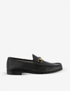 GUCCI ROOS HORSEBIT LEATHER MOCCASINS,60852595