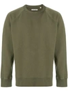 OUR LEGACY OUR LEGACY CLASSIC CREW NECK SWEATSHIRT - GREEN,COS5GSBLS12761170