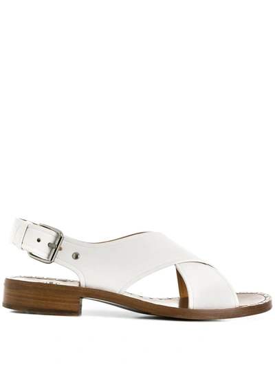 Church's Rondha Crossover Sandals Shoes In White