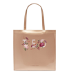 TED BAKER LARGE ICON - SERENITY PRINT TOTE - PINK,XC8W-XB66-MEACON