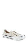 Converse Chuck Taylor All Star Shoreline Peached Twill Sneaker In Light Putty