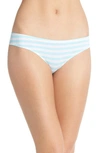 Honeydew Intimates Skinz Hipster Briefs In Marine Mist Stripe