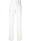 GIVENCHY GIVENCHY TAILORED FLARED TROUSERS - WHITE,BM5028108012954664