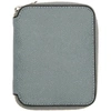 VALEXTRA VALEXTRA BLUE 6CC ZIP AROUND WALLET,V8L34-28