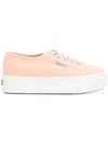 SUPERGA platform low top sneakers,2790ACOTWLINEAUPANDDOWNS0001L012956392