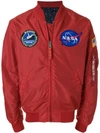 ALPHA INDUSTRIES NASA BOMBER JACKET,18610112951259