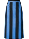 PRADA 条纹铅笔半身裙,GFD106S1811OXZ12858811