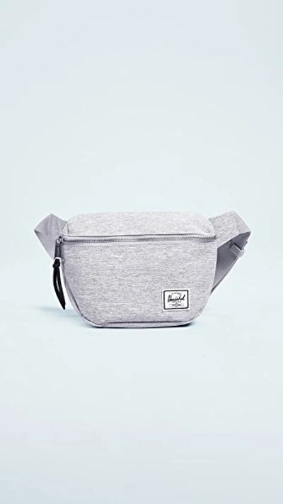 Herschel Supply Co Fifteen Fanny Pack In Light Grey Crosshatch