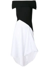 CHALAYAN OFF-SHOULDER FITTED DRESS,WM439FM20812901580
