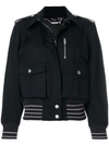GIVENCHY ZIPPED FITTED JACKET,BW001H10H512941113