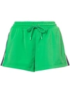 Fenty X Puma Side Split Shorts In Green