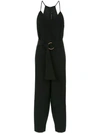 ANDREA MARQUES ANDREA MARQUES BELTED JUMPSUIT - PRETO,MACACAODEALCAS12522147
