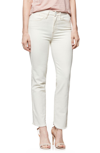 PAIGE HOXTON HIGH WAIST ANKLE STRAIGHT JEANS,4594208-5967