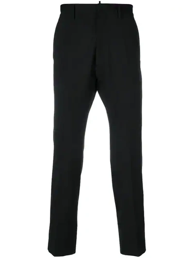 Dsquared2 Formal Tailored Trousers In Black