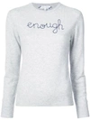 LINGUA FRANCA ENOUGH JUMPER,002ENOUGH12961997