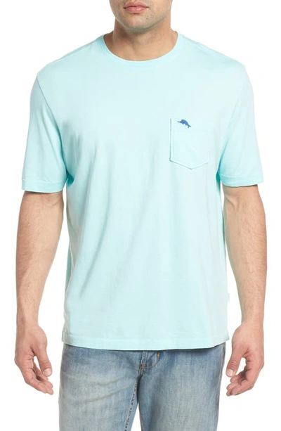 Tommy Bahama 'new Bali Sky' Original Fit Crewneck Pocket T-shirt In Hummingbird