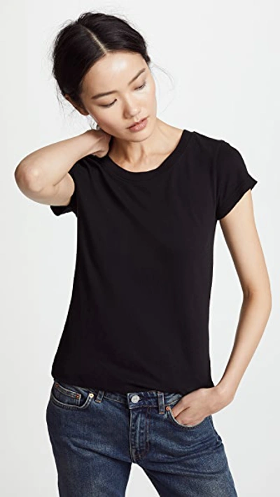 L AGENCE Cory Crew Neck Tee,LGENC30781