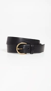 MADEWELL MEDIUM PERFECT LEATHER BELT,MADEW42904