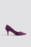 NA-KD Pointed High Heels Purple