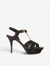 SAINT LAURENT Tribute 75 leather heeled sandals,926-10004-2390900109