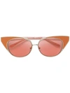 MATTHEW WILLIAMSON X LINDA FARROW CAT-EYE SUNGLASSES,N21S18C6SUN12955500