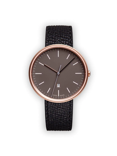 Uniform Wares M38 Date Watch In Black