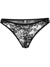 Gilda & Pearl Knightsbridge Thong In Black
