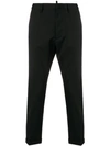 DSQUARED2 DSQUARED2 SLIM-FIT TAILORED TROUSERS - BLACK,S74KB0191S4291612906257