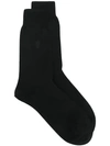 ALEXANDER MCQUEEN logo embroidered socks,5059354A44Q12955353