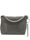 Jimmy Choo Callie Crystal-embellished Clutch Bag In Black