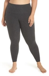 Beyond Yoga Maternity Plus High Waisted Midi Leggings In Black/ Charcoal