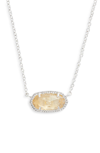 KENDRA SCOTT ELISA BIRTHSTONE PENDANT NECKLACE,N5067GLD