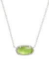 KENDRA SCOTT ELISA BIRTHSTONE PENDANT NECKLACE,N5067RHD