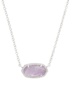 KENDRA SCOTT ELISA BIRTHSTONE PENDANT NECKLACE,N5067RHD