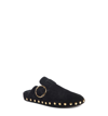 ISABEL MARANT FLAT MIRVIN STUDDED BUCKLE MULE,SD0244-18A024S