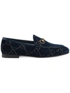 GUCCI GUCCI JORDAAN GG VELVET LOAFER,4314679JT2012964746