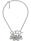 GUCCI Guccy crystal pendant necklace,525206J1D5012964874