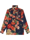 GUCCI Spring bouquet silk shirt,467085ZLP9112964627