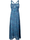 ANNA SUI ANNA SUI INCENSE AND JOY CAMISOLE DRESS - BLUE,218B7412953000