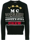 DSQUARED2 NINETY-FIVE CREW JUMPER,S74HA0882S1605812906319