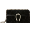 GUCCI SMALL DIONYSUS GG VELVET SHOULDER BAG,4996239TIBB