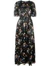 ADAM LIPPES ADAM LIPPES FLORAL-PRINT SMOCKED MAXI DRESS - BLACK,P18704HR12831598